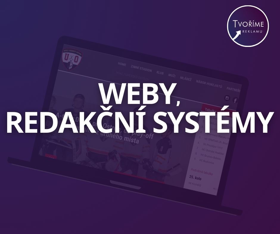 WEBY A REDAKČNÍ SYSTÉMY