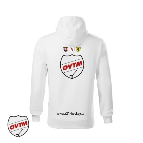 Teplejší (zimní) mikina OVTM - bílá